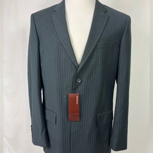 NWT Perry Ellis Suit Coat Blazer 2 Button 42R